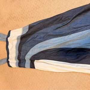 Pilcro Blue and White Striped Dress